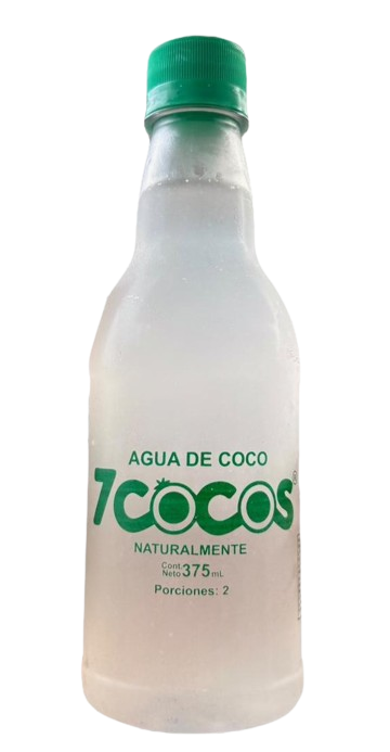 Agua de Coco Natural<br><small><small>Botella de </small></small><span class="etiqueta-pack">370ml</span>